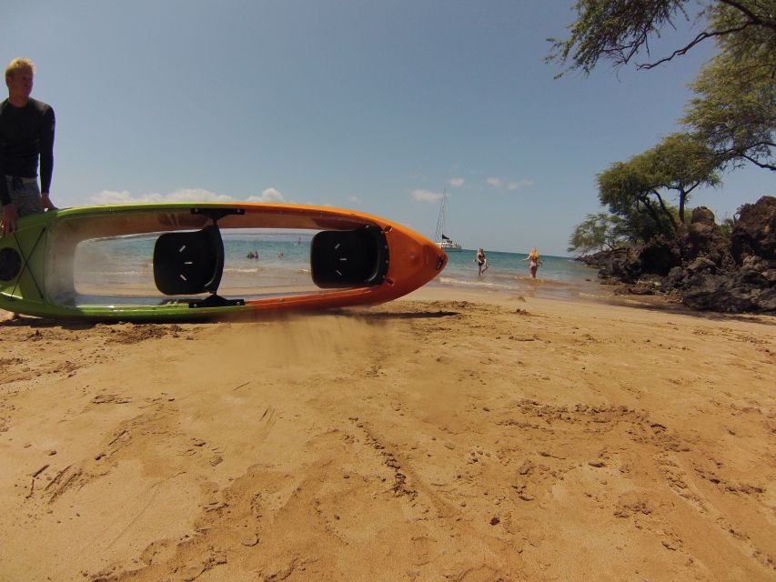 South Maui: Self Guided Clear Bottom Kayak Tour - Meeting the crew and getting onto the water