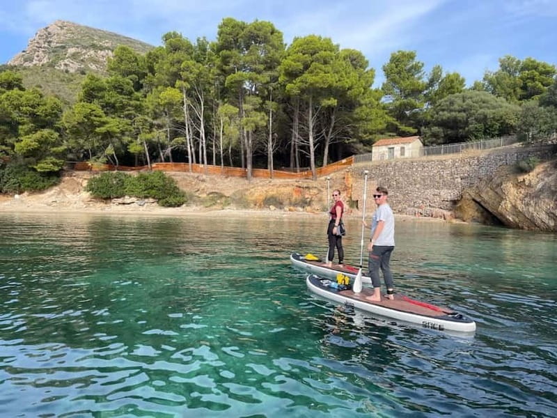 Spiaggia delle vacche: Stand Up Paddle Tour and breakfast - Spiaggia delle Vacche and the open-water views