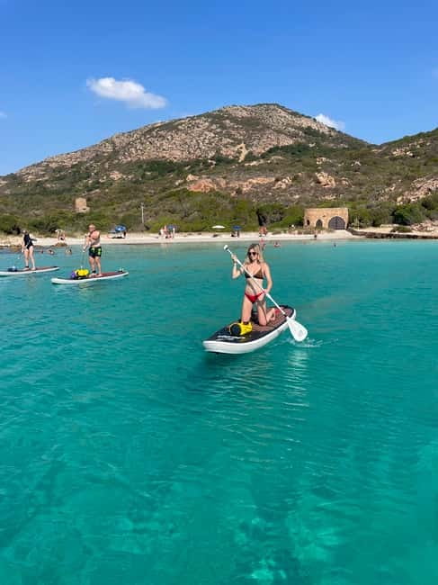 Spiaggia delle vacche: Stand Up Paddle Tour and breakfast - Flat stones and breakfast beside the sea