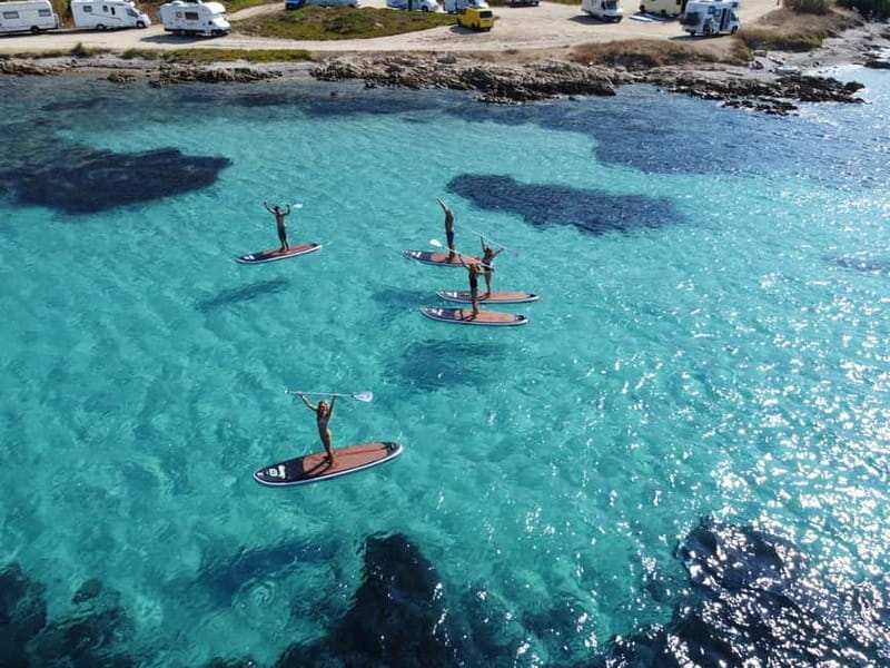 Spiaggia delle vacche: Stand Up Paddle Tour and breakfast - Cala Girgolu: your first paddle strokes