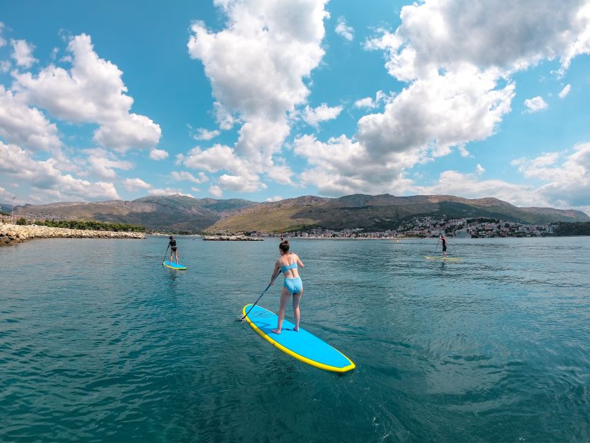Split: Adriatic Sea and River Stand-Up Paddleboard Tour - Learning to Stand on Calm River Water