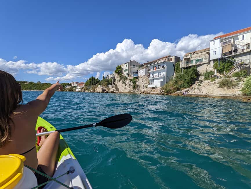Split: Guided Kayak Adventure Tour - Entering the Žrnovnica River