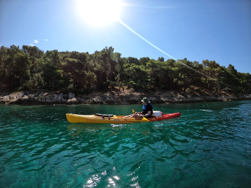 Split: Guided Sea Kayaking Tour with Snorkeling - The beach stop: snorkeling, swimming, and a possible rock jump