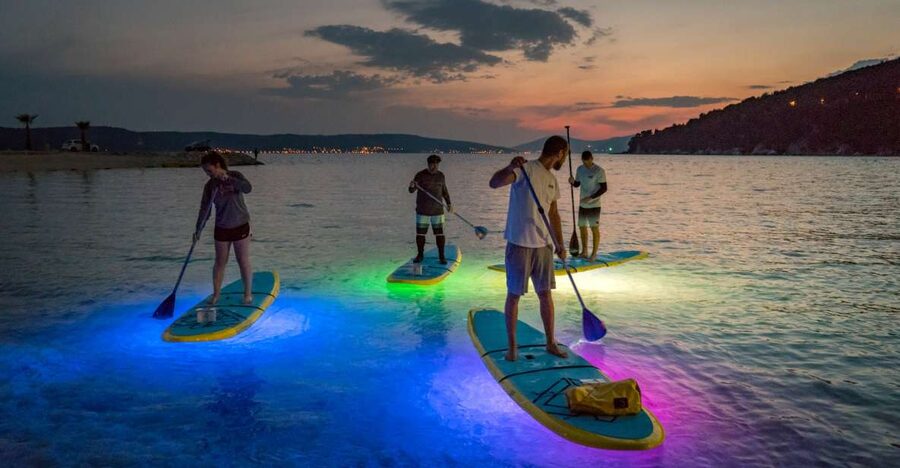 Split: Stand Up Paddleboard Night Glow Tour - Key points before you book