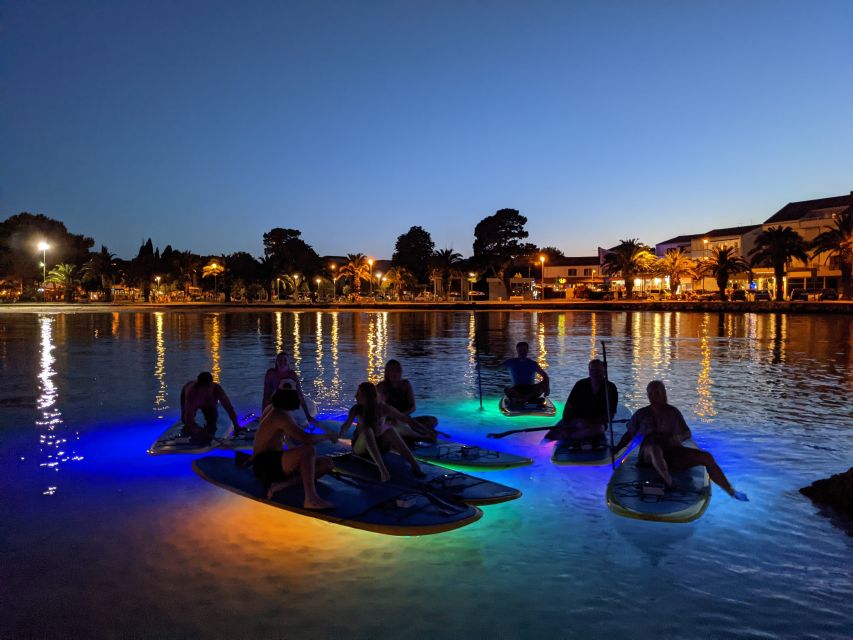 Split: Stand Up Paddleboard Night Glow Tour - Beginner-friendly, without making experienced paddlers wait