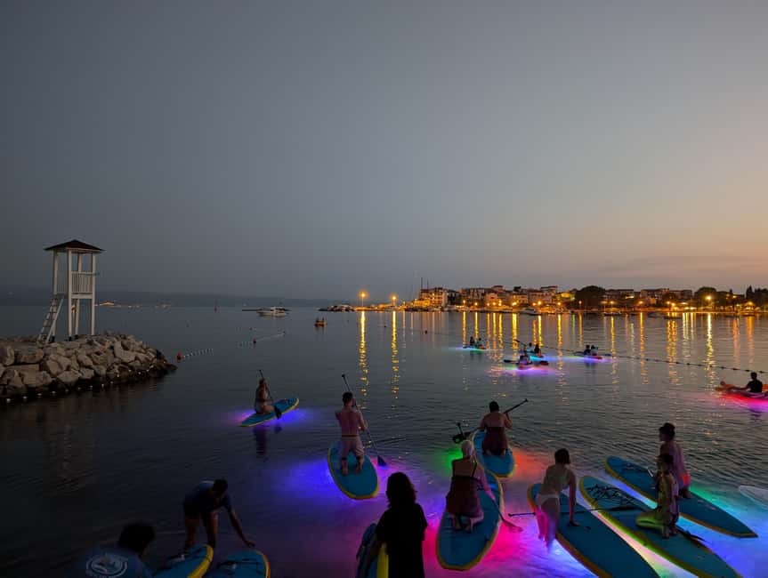 Split: Stand Up Paddleboard Night Glow Tour - The guides are a major part of the value
