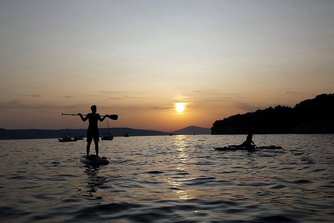 Split Sunset Stand Up Paddle Tour - Learning to stay upright on the Adriatic