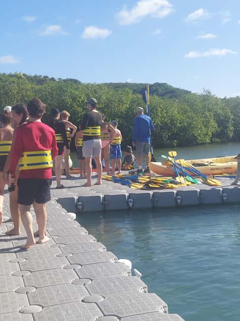 St. John's, Antigua Kayak, Snorkeling, & Beach Bird Island - Swimming and time on the white sand