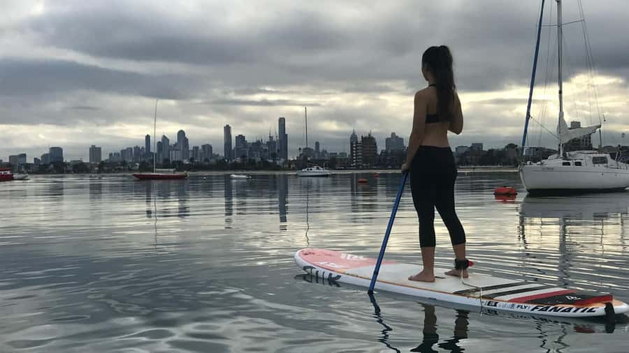 St Kilda: Group Lesson for Stand-Up Paddleboarding - Learning SUP on Melbourne’s St Kilda Beach