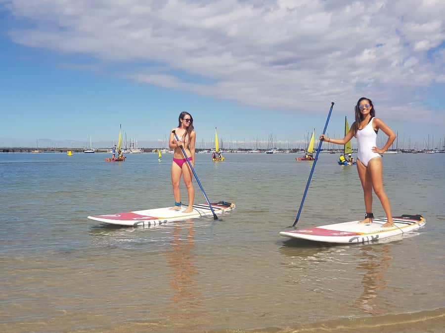 St Kilda: Group Lesson for Stand-Up Paddleboarding - What happens during the 90-minute session
