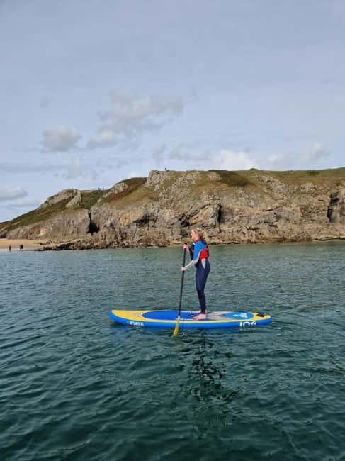 Stackpole Quay: Paddle Boarding Tour - Setting out from Stackpole Quay