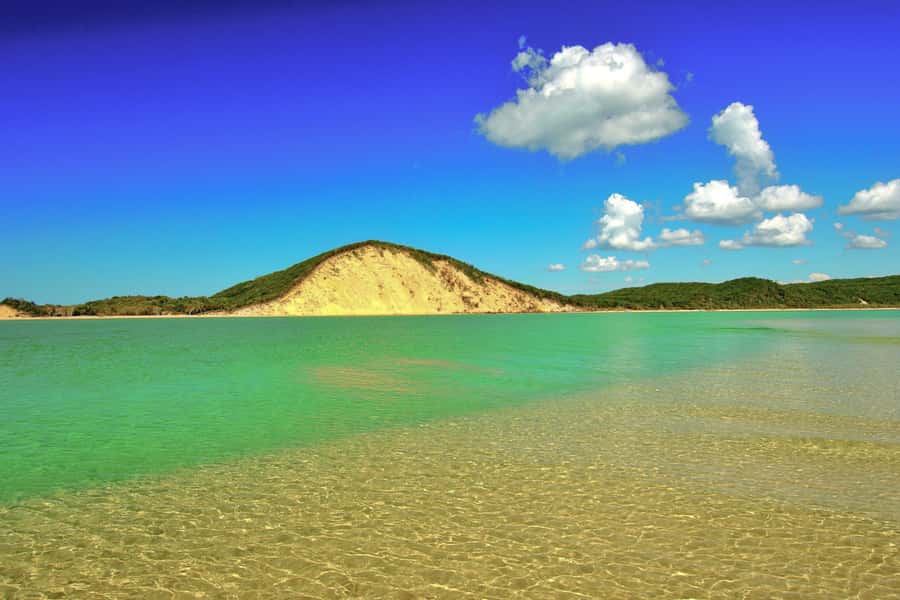 Stand Up Paddle at Double Island Point + 4x4 Beach Drive - Why the Double Island Point setting matters