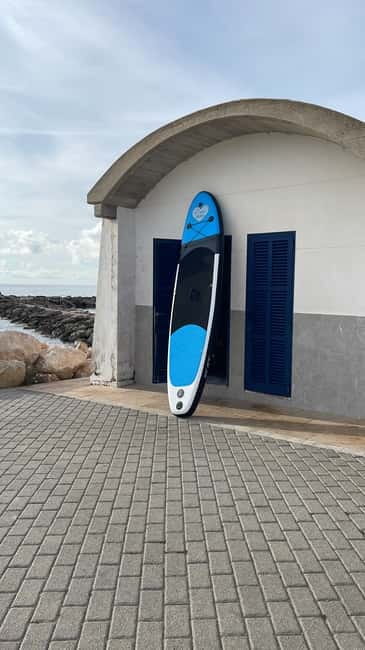 Stand Up Paddle beginners Tour Cala Bona/S'Illot/ - Learning to Stand on the Board in Mallorca