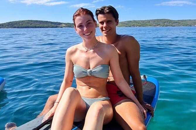 Stand Up Paddle Tour in Split - Kasjuni, cliffs, and the swimming break