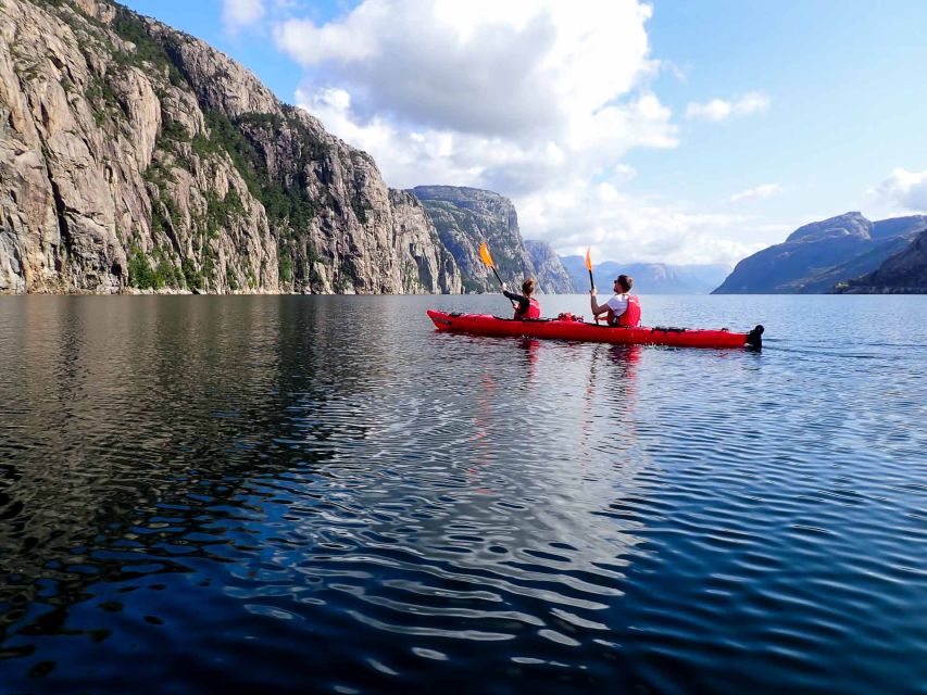 Stavanger: Guided Kayaking in Lysefjord - Weather, Fitness, and Who Should Book