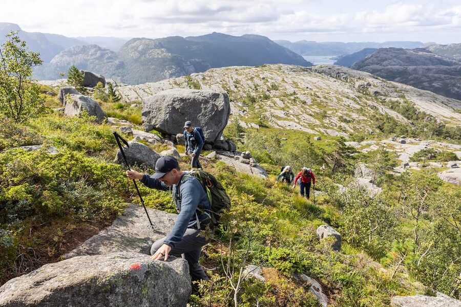 Stavanger: Preikestolen Hidden Trail Hike + Canoe + Lunch - What $273 includes