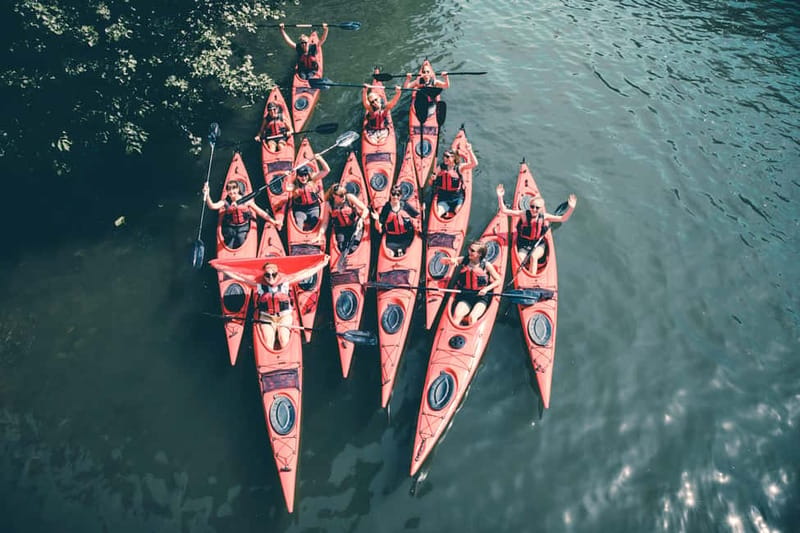 Stockholm: 2-Hour Guided Kayak Tour in City Center - City Hall from the water