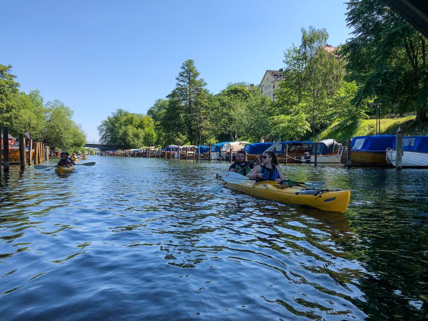 Stockholm: Self Guided Kayak Adventure - Starting near Central Station and Barnhusbron