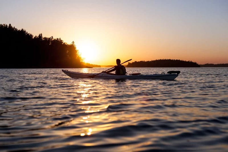 Stockholm: Sunset Archipelago Kayaking & Toast on the Water - Adding the Sauna After the Paddle