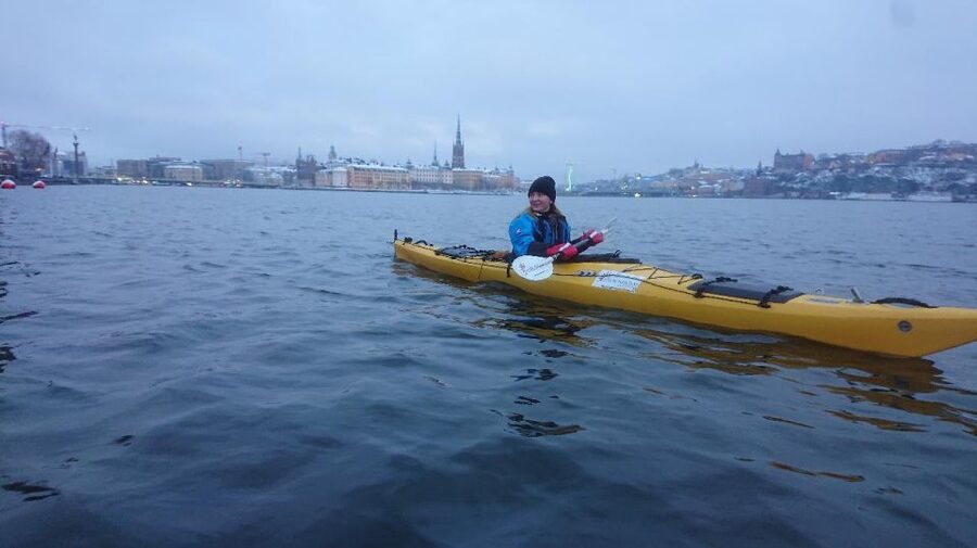Stockholm: Winter City Kayaking Tour - Seeing Stockholm City Hall from water level