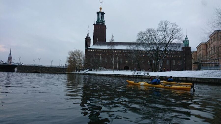 Stockholm: Winter City Kayaking Tour - Weather, fitness, and who should book