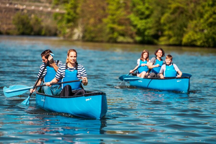 Stuttgart: Canadian Canoe Rental - Starting at Riverhouse Stuttgart Münster