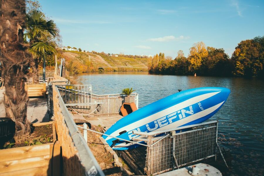 Stuttgart: Stand Up Paddling Rental - Starting at Riverhouse Stuttgart Münster