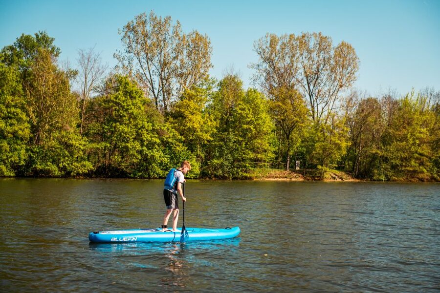Stuttgart: Stand Up Paddling Rental - Reading the Neckar route map