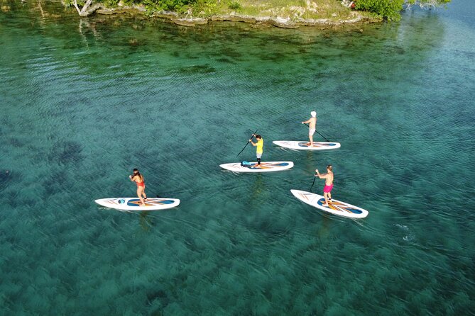Sunrise on Paddleboard with breakfast in the lagoon of 7 colors - Setting out from Costera 451