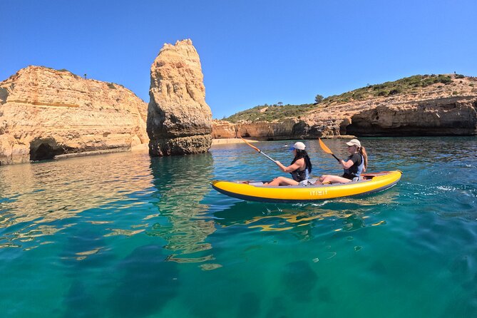 Sunrise Small Group Kayak Experience in BENAGIL Cave & 4K Photos - The optional tunnel at Leixão das Gaivotas