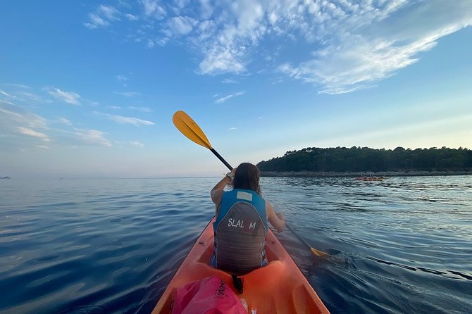 Sunset Sea Kayaking and Wine Dubrovnik - Learning the basics before heading out