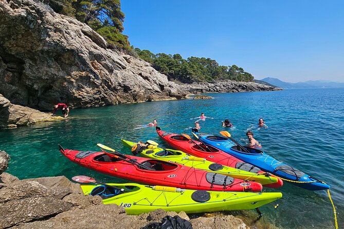 Sunset Sea Kayaking and Wine Dubrovnik - Sunset wine on the water