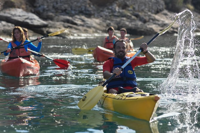 Supetar-Postira kayaking - A beach stop for swimming, snorkeling, and sun