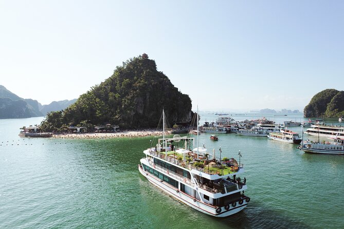 Sweetness Cruise Ha Long Bay: Caves, Kayaking, Swimming & Lunch - Ti Top Island for swimming or a summit view