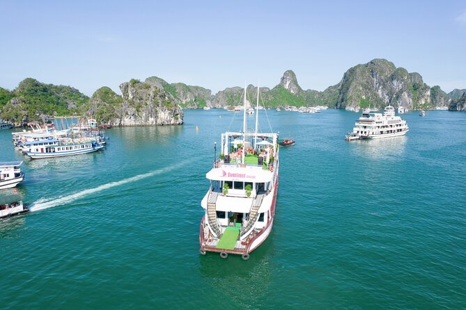 Sweetness Cruise Ha Long Bay: Caves, Kayaking, Swimming & Lunch - The guide and the feel of the service
