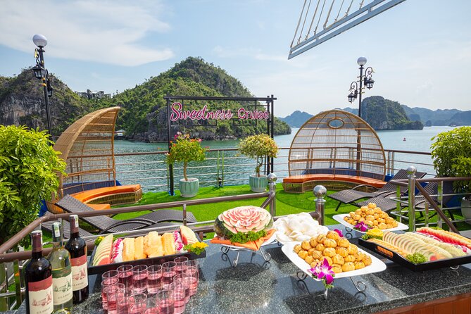 Sweetness Cruise Ha Long Bay: Caves, Kayaking, Swimming & Lunch - Six hours among Ha Long Bay’s limestone islands