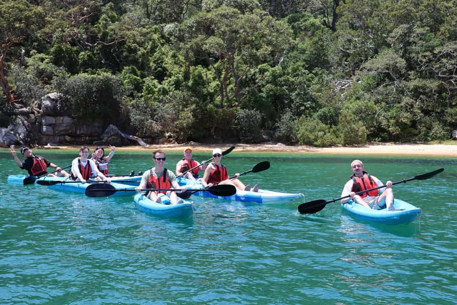 Sydney: Guided Kayak Tour of Manly Cove Beaches - The first lesson, then onto the water