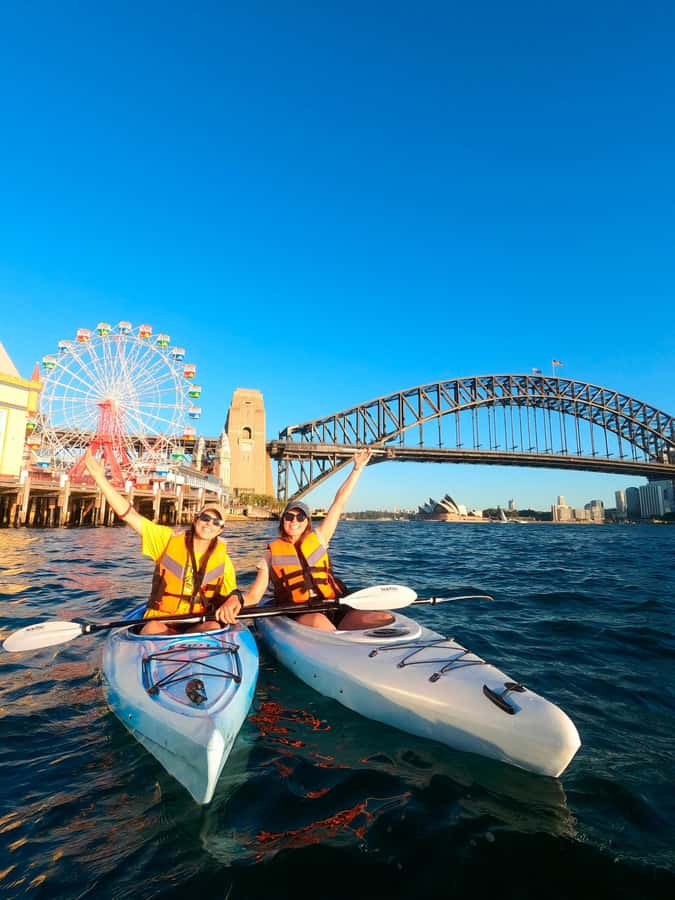 Sydney: Opera & Harbour Bridge Small-Group Kayak Tour - The first paddle around Lavender Bay