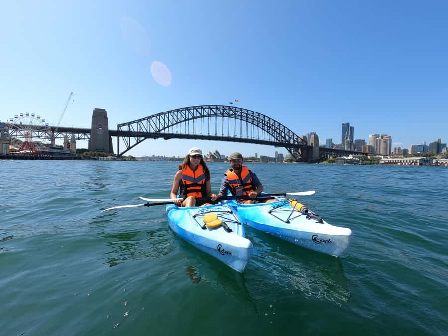 Sydney: Opera & Harbour Bridge Small-Group Kayak Tour - Admiralty House and Luna Park