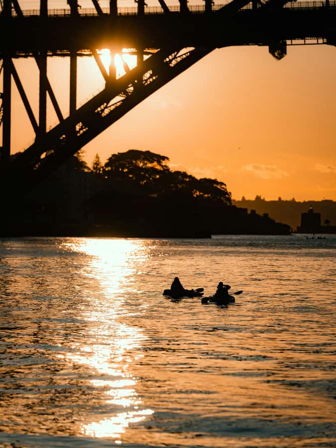 Sydney: Sunset Kayak - Opera & Harbour Bridge Tour (5p. max) - Key points at a glance