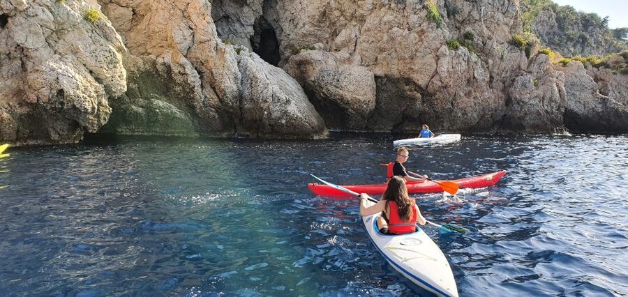 Taormina: Kayak Coastal Tour to Isola Bella and Blue Grotto - Who should book this Taormina kayak tour