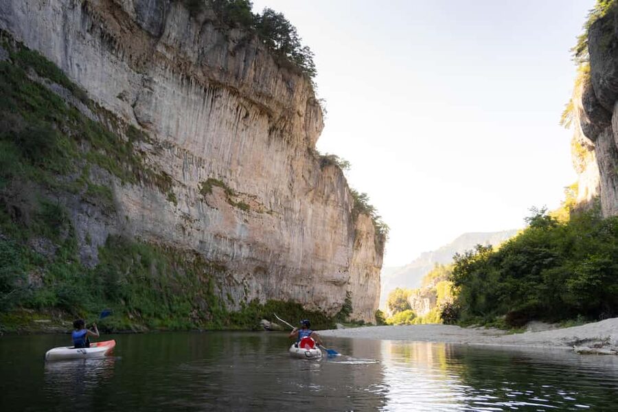 Tarn Gorges by canoe - Discover the Lucy route (20 km) - Hauterives is the picnic stop