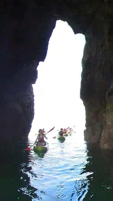Tenby: Guided Kayaking Adventure - St Catherine’s Island, caves, and rocky passages