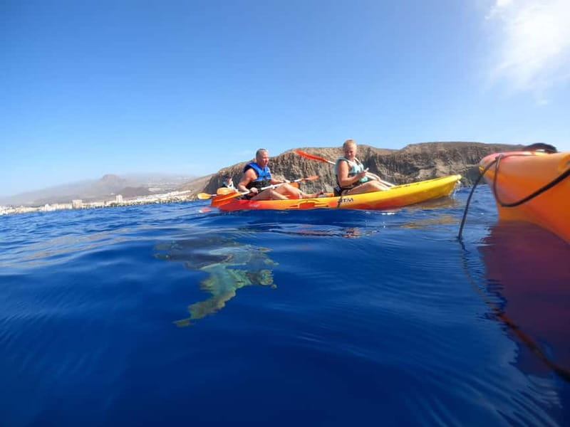 Tenerife: Kayak Sea Safari with Snorkel and Snacks - The secret stop for swimming and snorkeling
