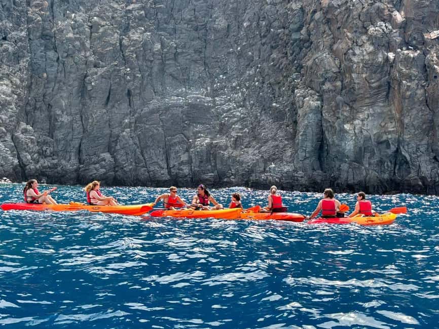 Tenerife: Kayak & Snorkeling, Marine Fauna Watching - Returning to La Arenita after about three hours