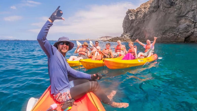 Tenerife: Kayak & Snorkeling Tour - Small Groups - Starting at the SeaThru-Kayaks office
