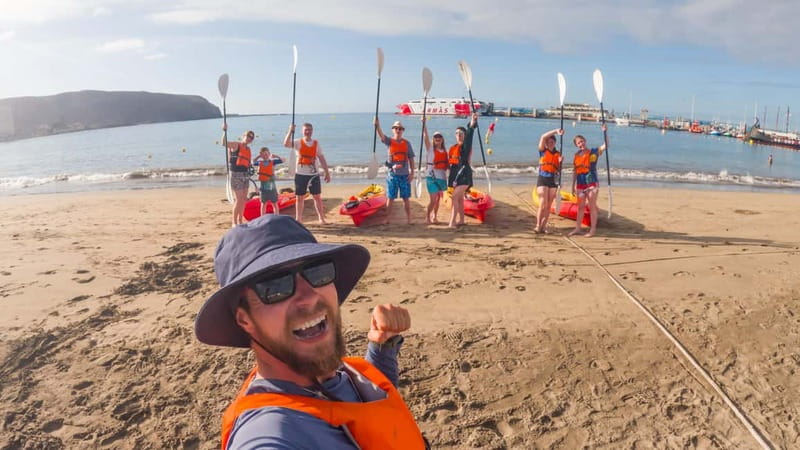 Tenerife: Kayak & Snorkeling Tour - Small Groups - Looking for wild dolphins and turtles