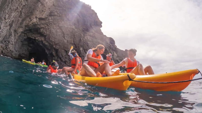 Tenerife: Kayak & Snorkeling Tour - Small Groups - The safety briefing and first paddle