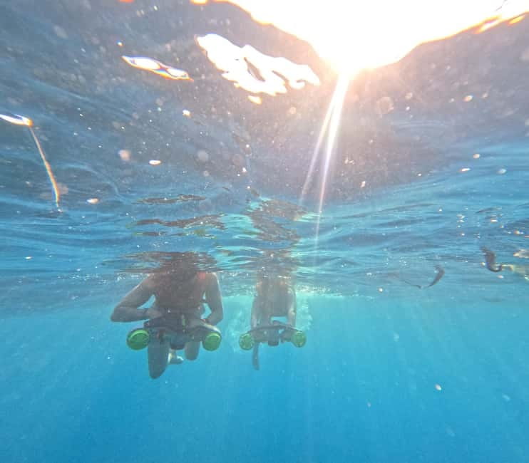 Tenerife: Kayak Tour with Animals and Underwater Scooters - Palmar Cave and the snorkeling stop
