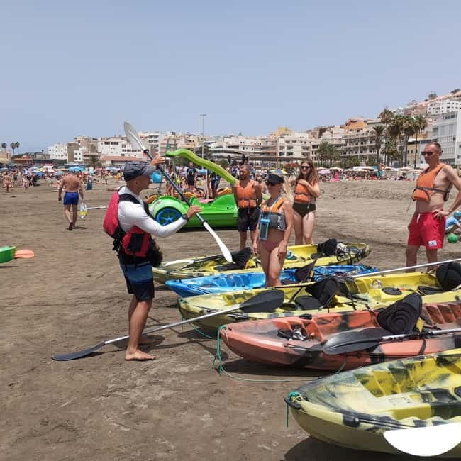 Tenerife: Kayak Tour with Animals and Underwater Scooters - Who should book this experience?